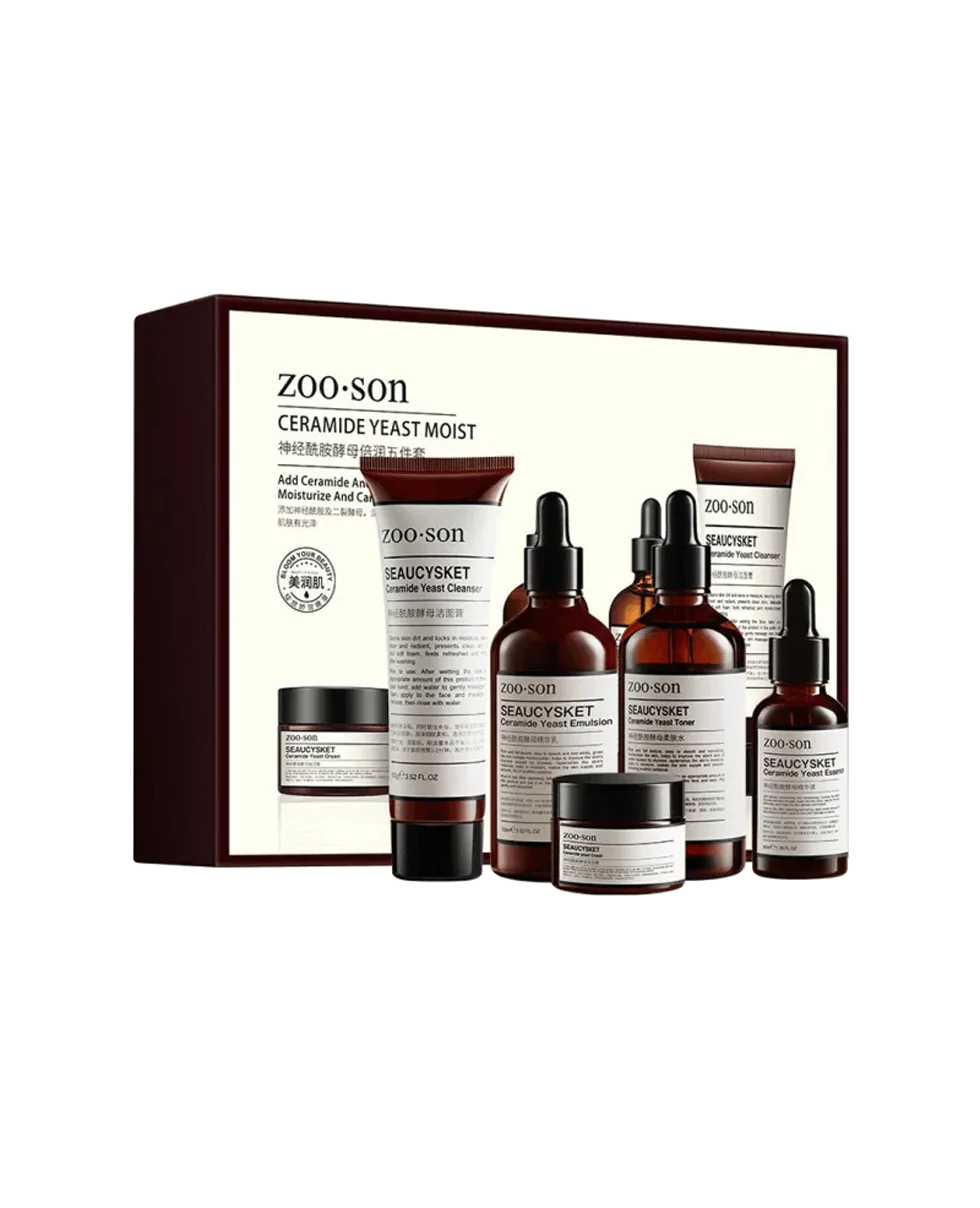 ZOO·SON® Ceramide Yeast Moist 5-Piece Skincare Set